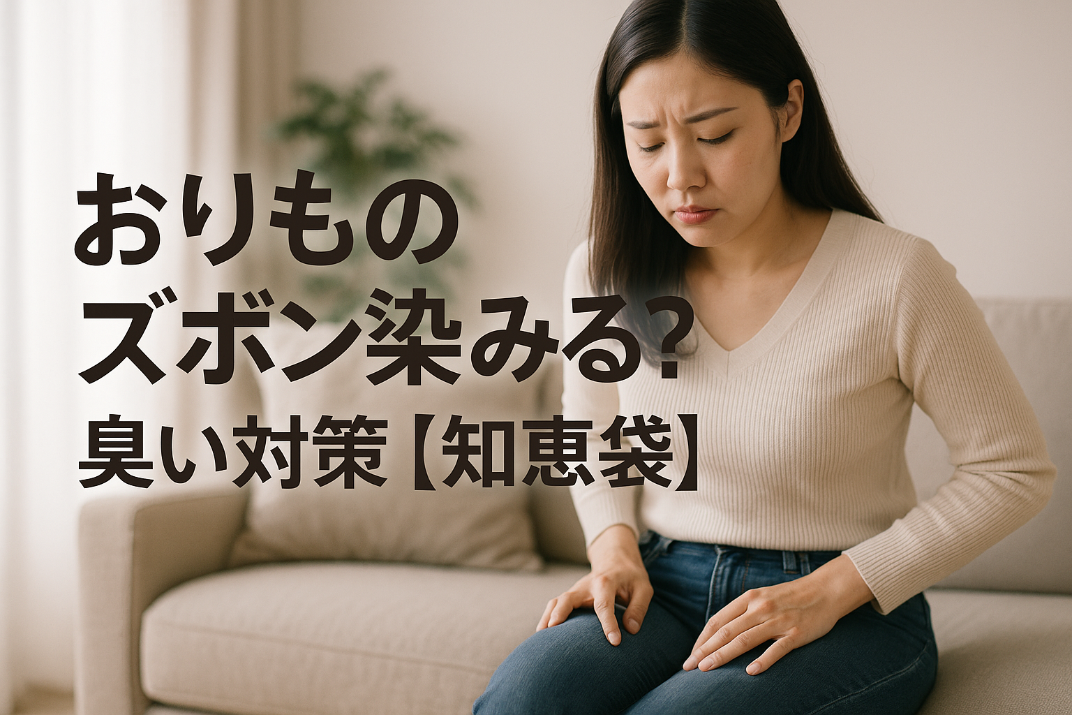 おりものズボン染みる？臭い対策【知恵袋】