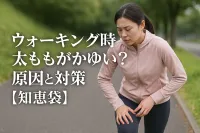 ウォーキング時ふとももがかゆい？原因と対策【知恵袋】