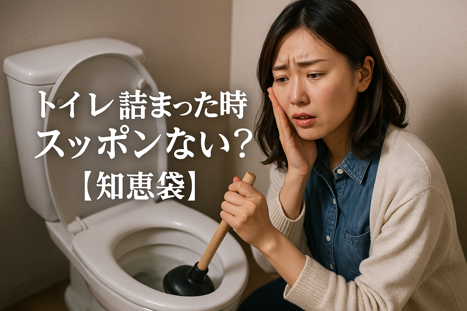 トイレ詰まった時スッポンない？【知恵袋】