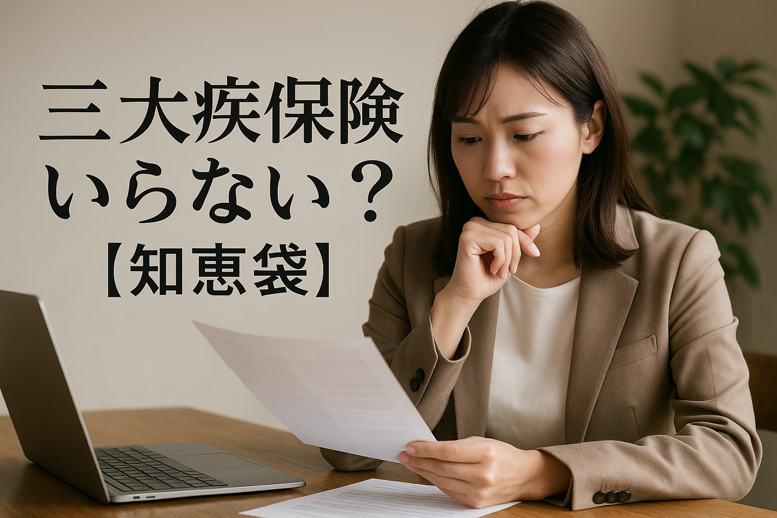 三大疾病保険いらない？【知恵袋】
