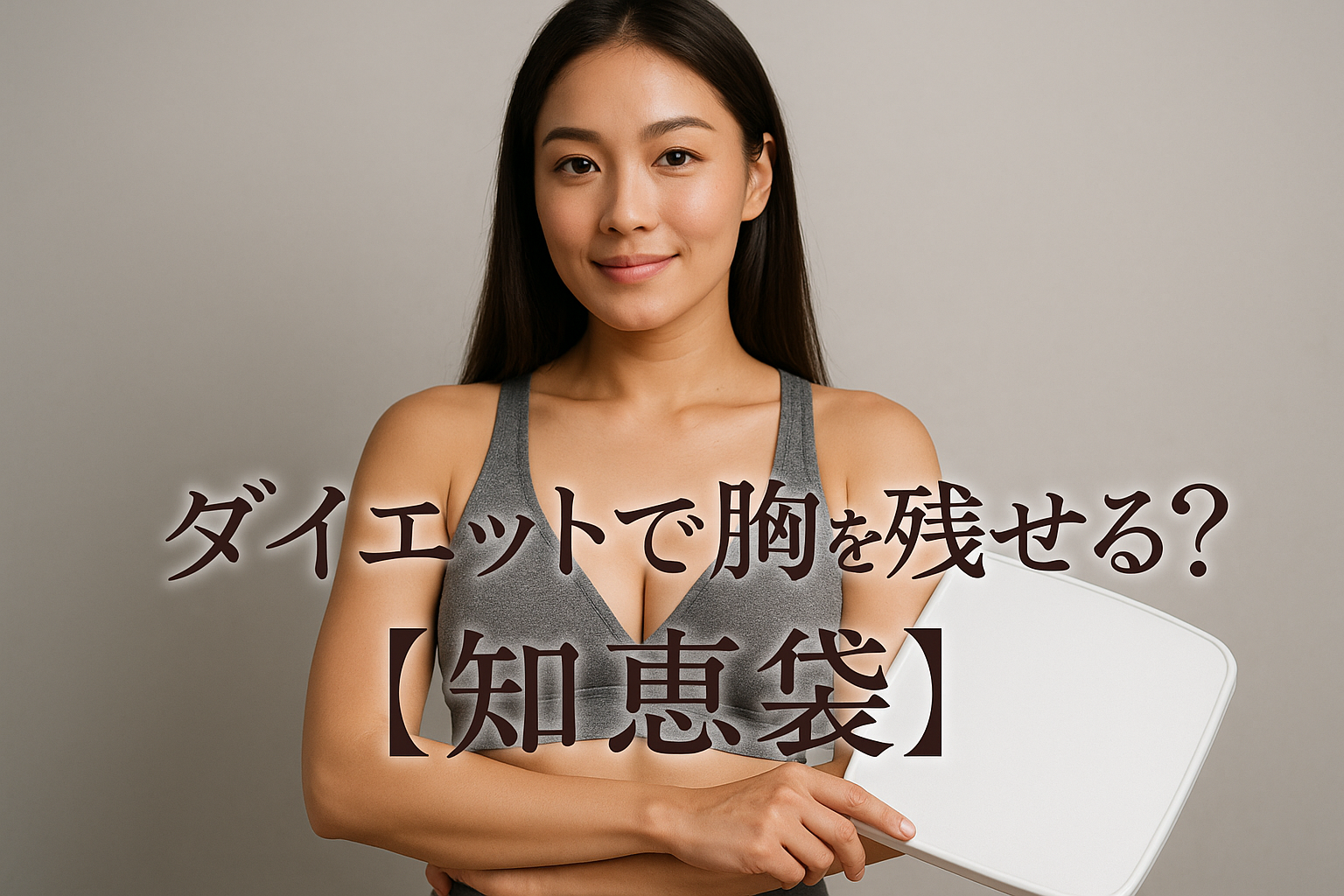 ダイエットで胸を残せる？【知恵袋】