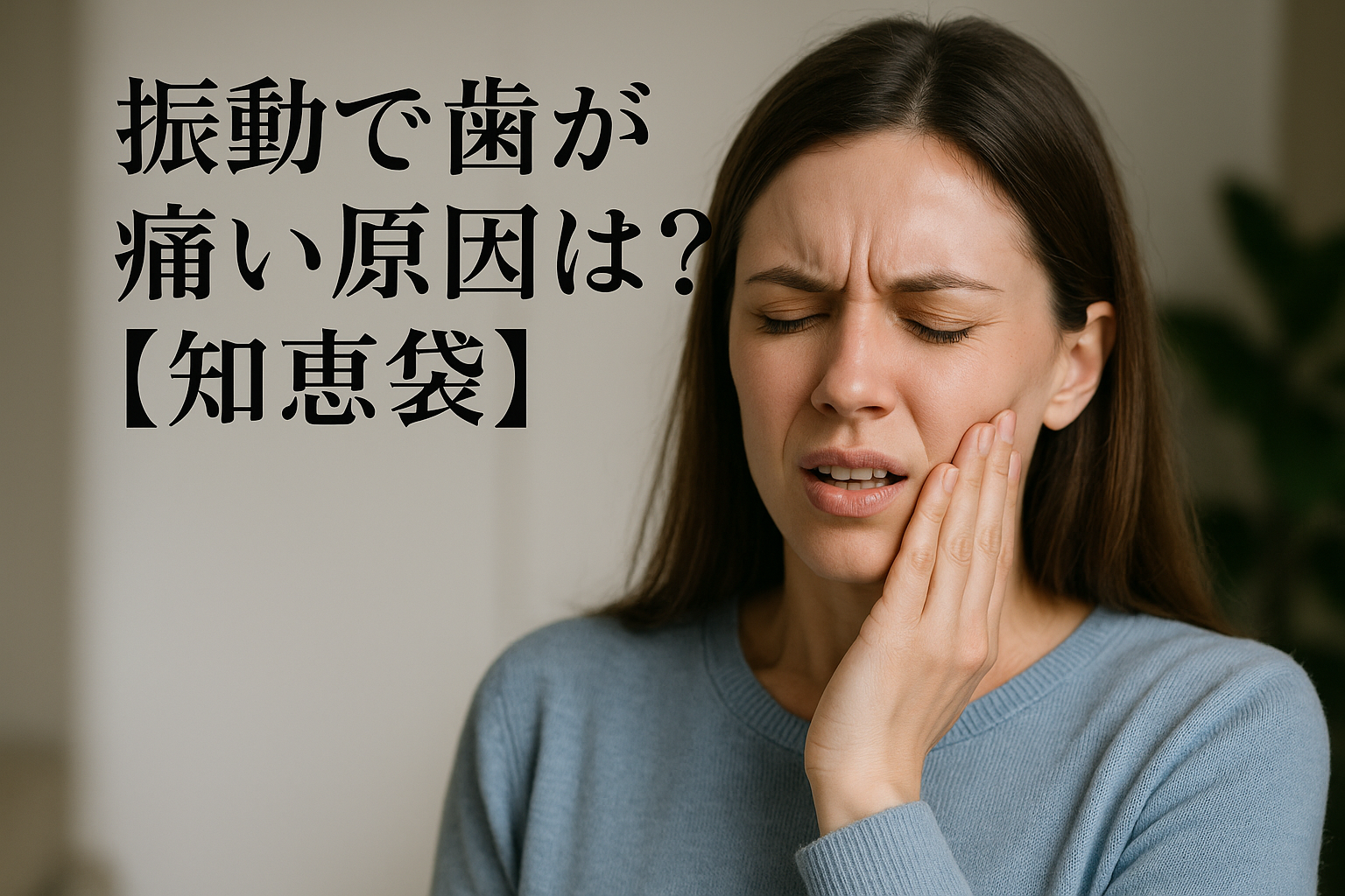 振動で歯が痛い原因は？【知恵袋】
