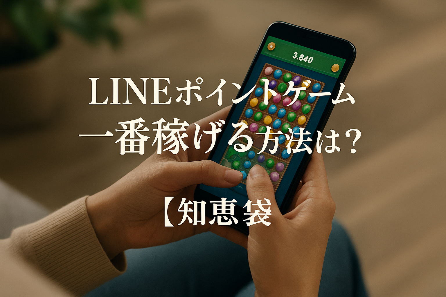 LINEポイントゲームで一番稼げる方法は？【知恵袋】