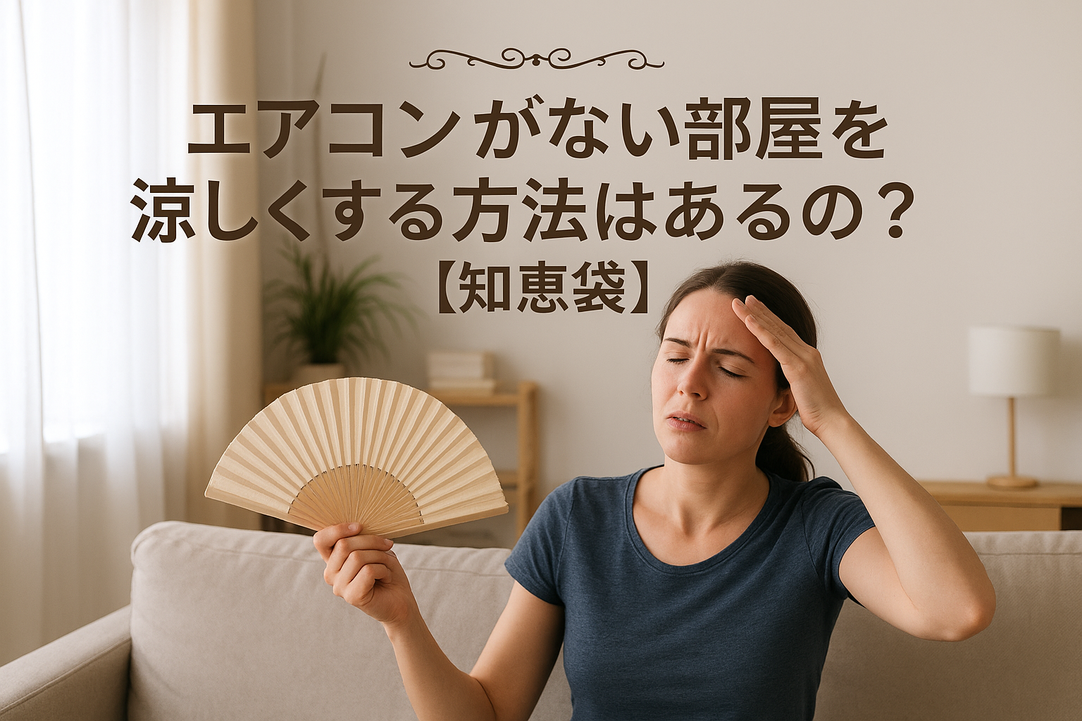 エアコンがない部屋を涼しくする方法はあるの？【知恵袋】