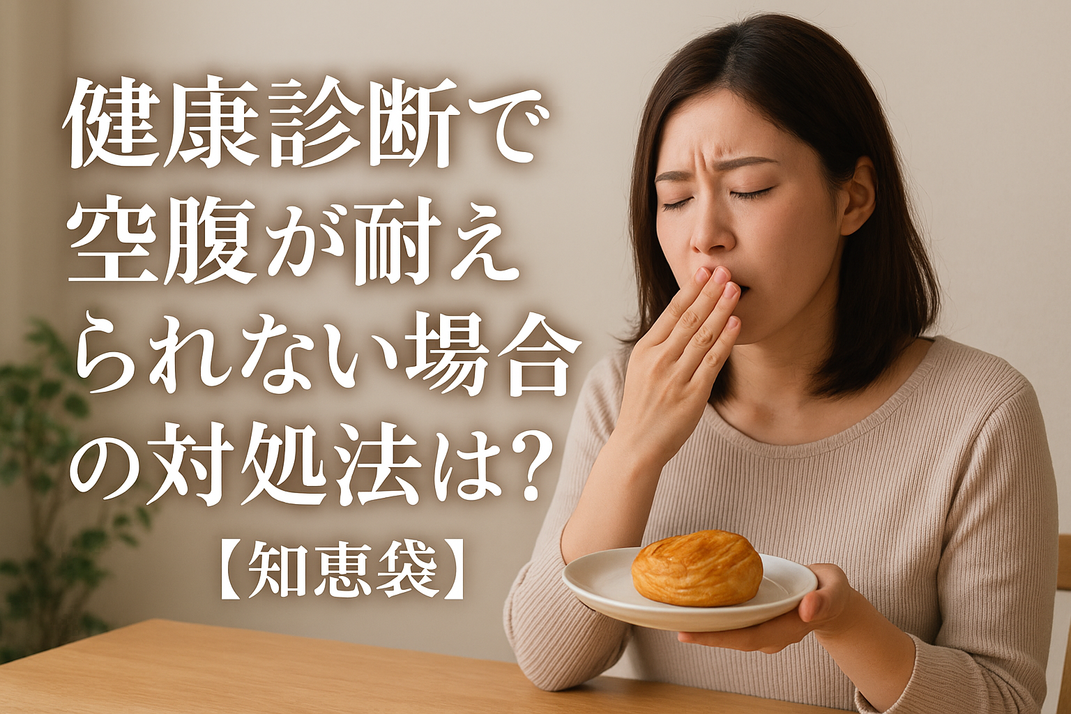健康診断で空腹が耐えられない場合の対処法は？【知恵袋】