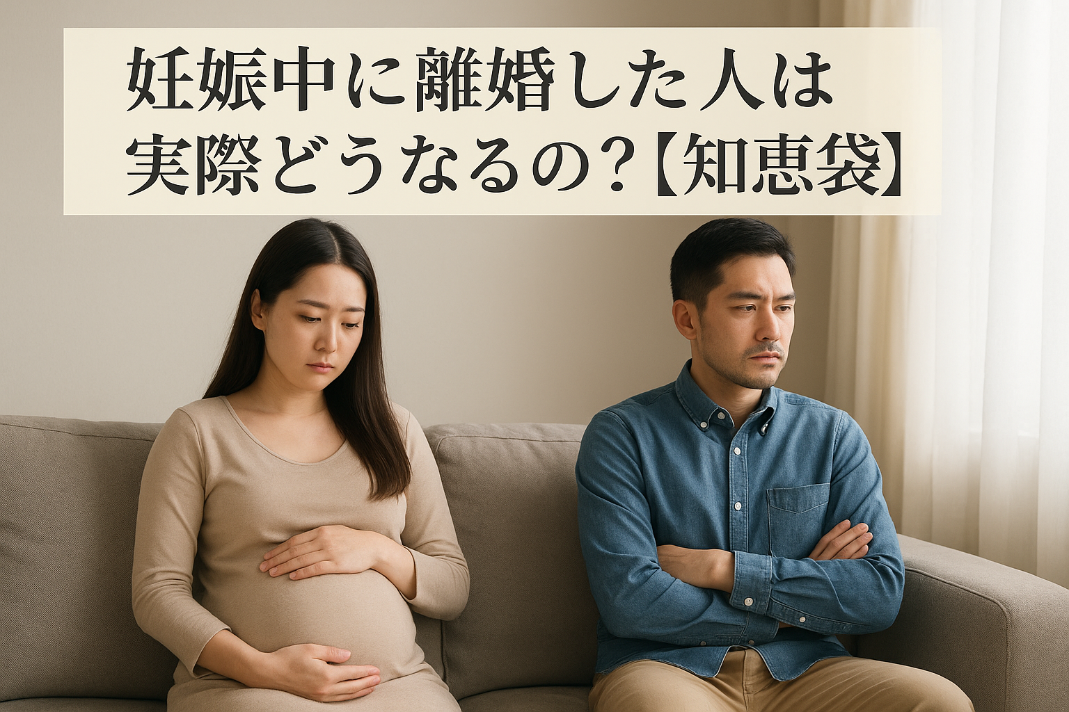 妊娠中に離婚した人は実際どうなるの？【知恵袋】