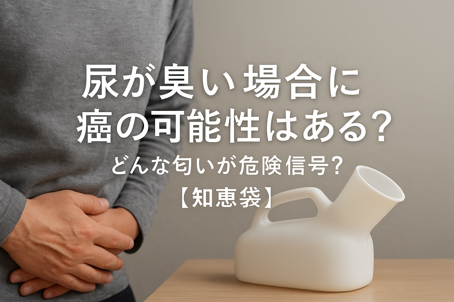 尿が臭い場合に癌の可能性はある？どんな匂いが危険信号？【知恵袋】