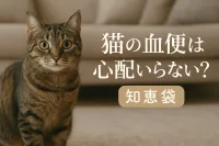 猫の血便は心配いらない？【知恵袋】