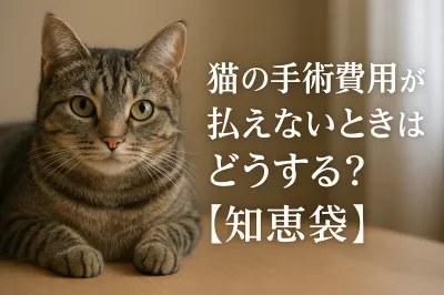 猫の手術費用が払えないときはどうする?【知恵袋】