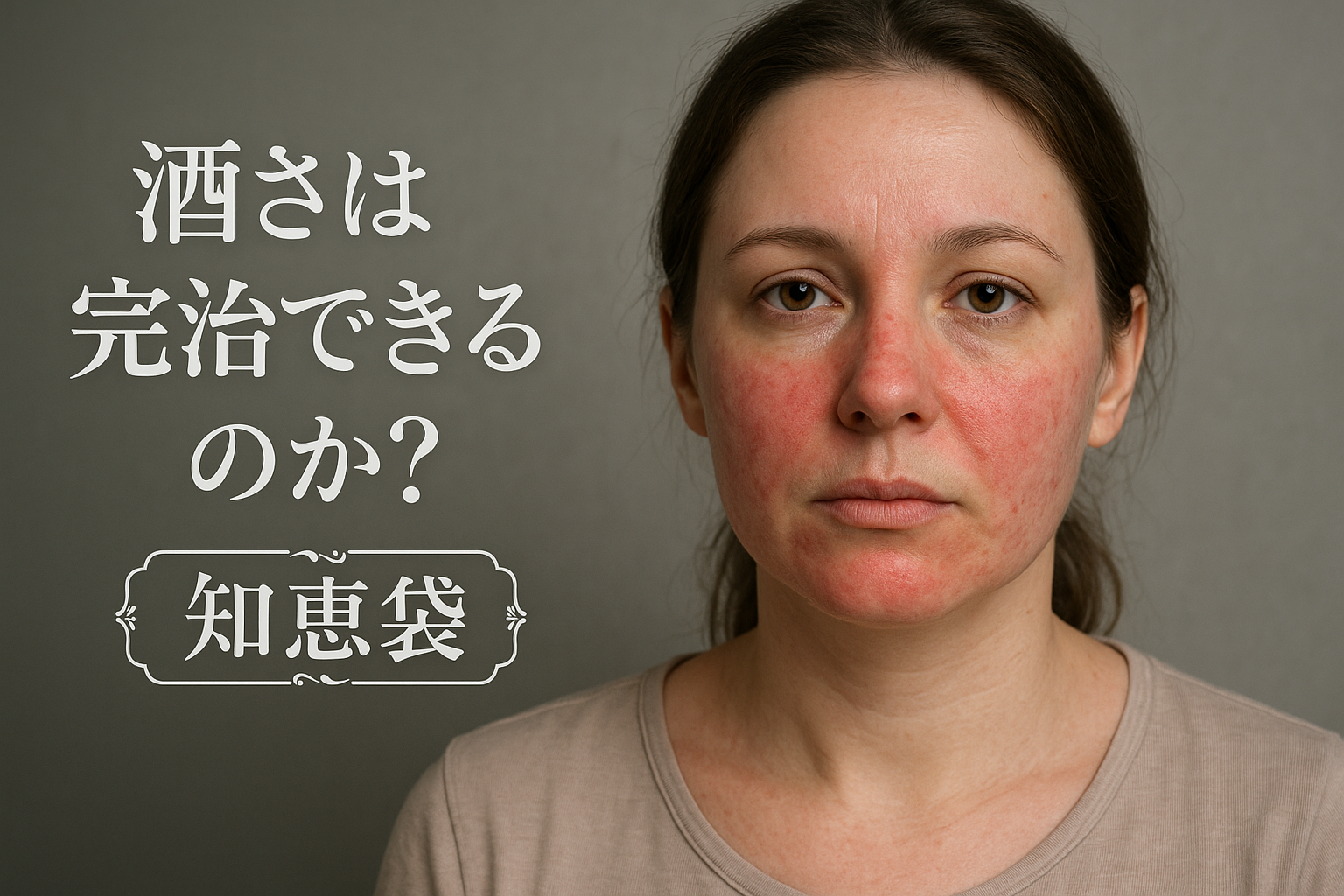 酒さは完治できるのか？【知恵袋】