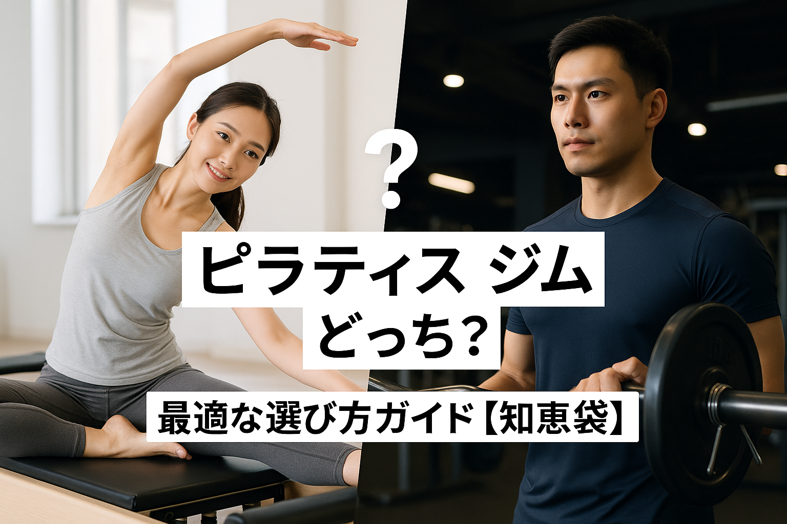 ピラティス ジムどっち？最適な選び方ガイド【知恵袋】