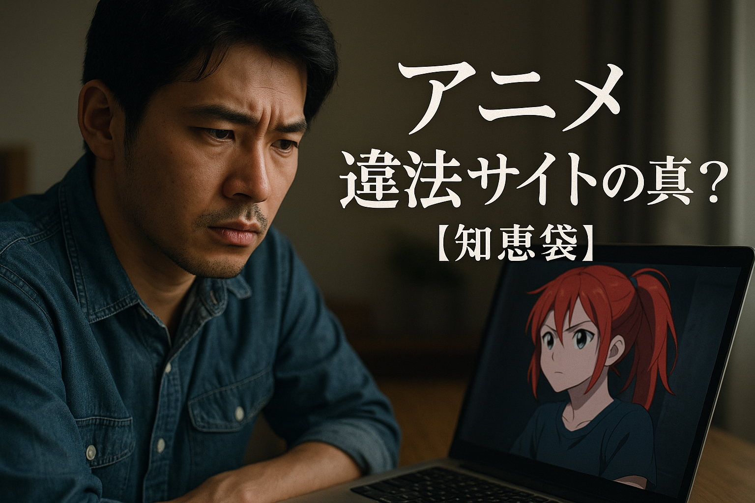 アニメ 違法サイトの真実？【知恵袋】