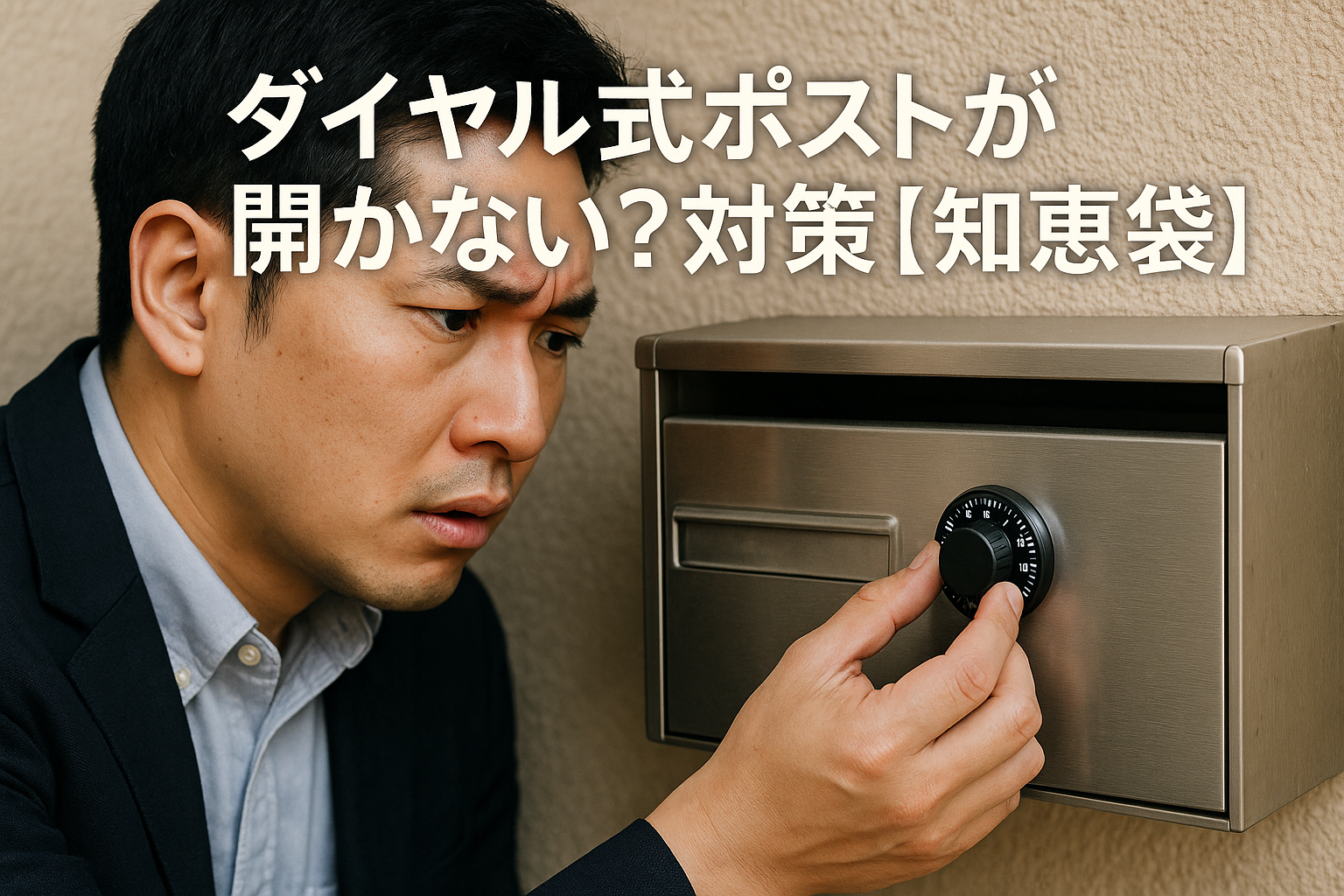 ダイヤル式ポストが開かない?対策【知恵袋】
