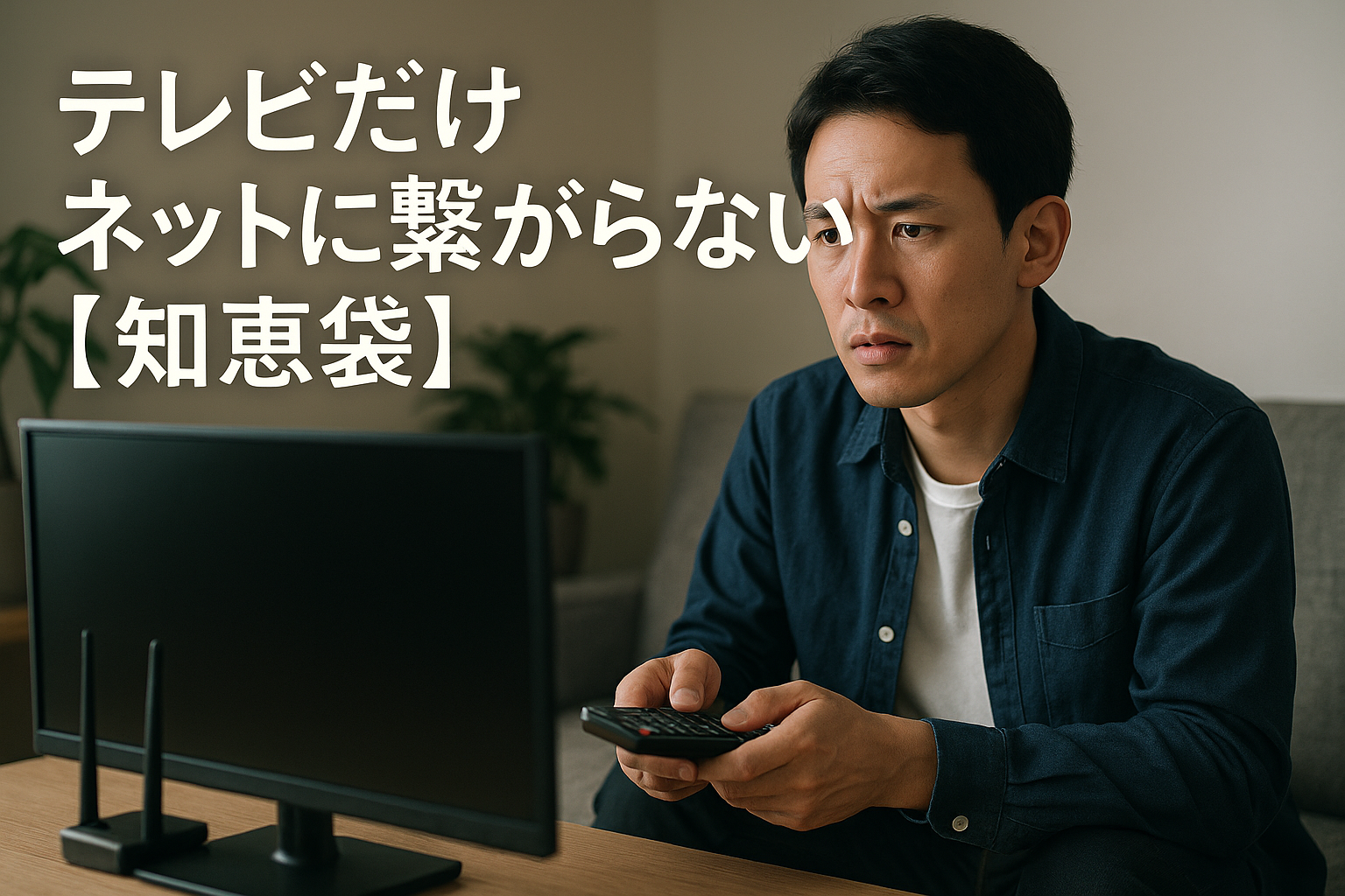 テレビだけネットに繋がらない？【知恵袋】