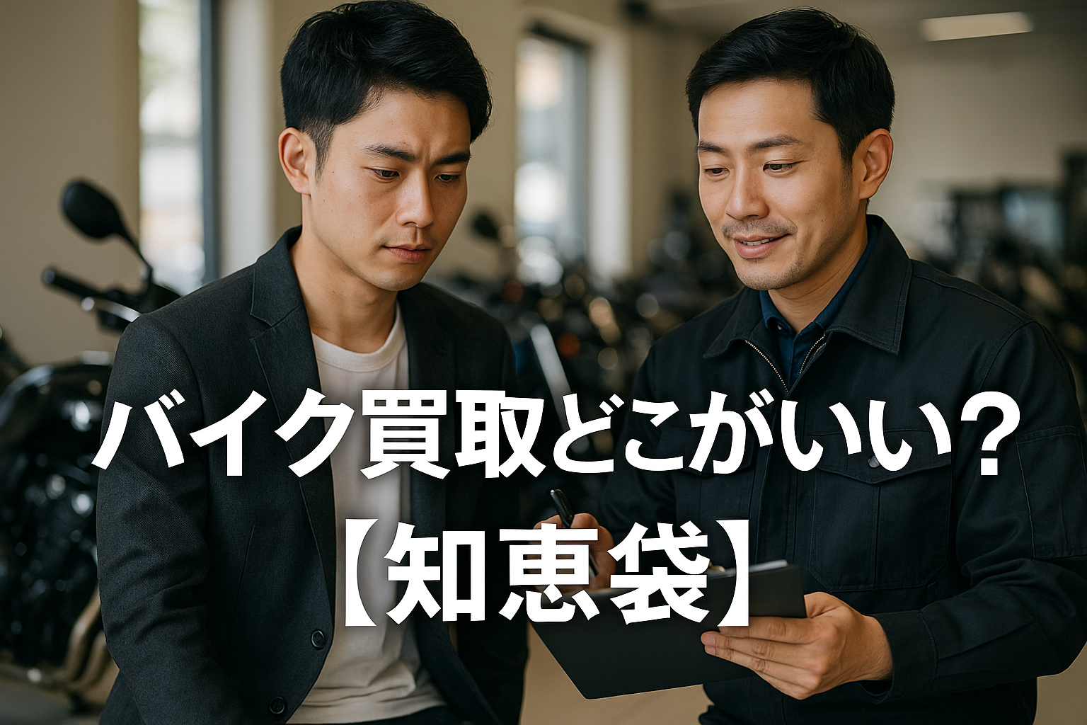 バイク買取どこがいい？【知恵袋】