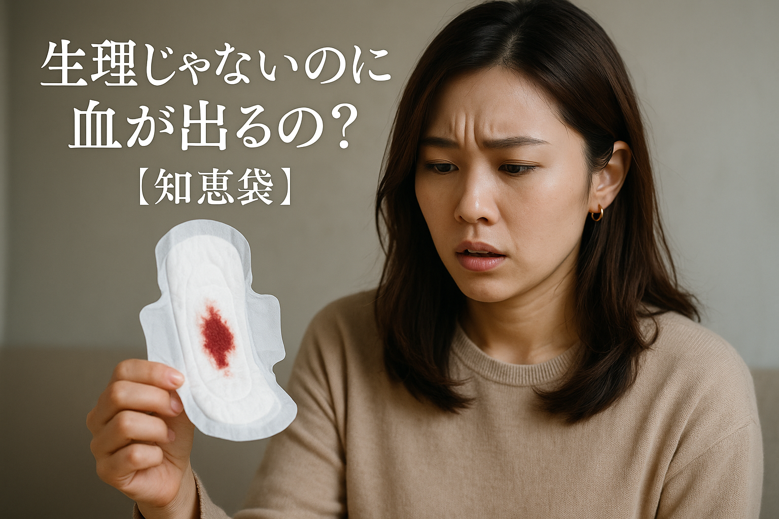 生理じゃないのに血が出るの？【知恵袋】