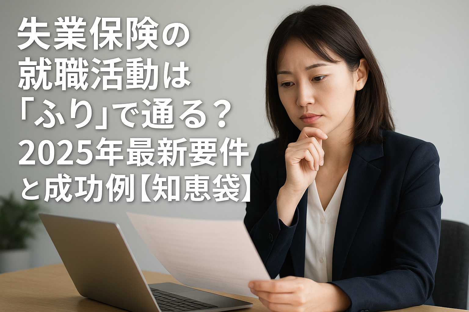 失業保険の就職活動は「ふり」で通る？2025年最新要件と成功例【知恵袋】