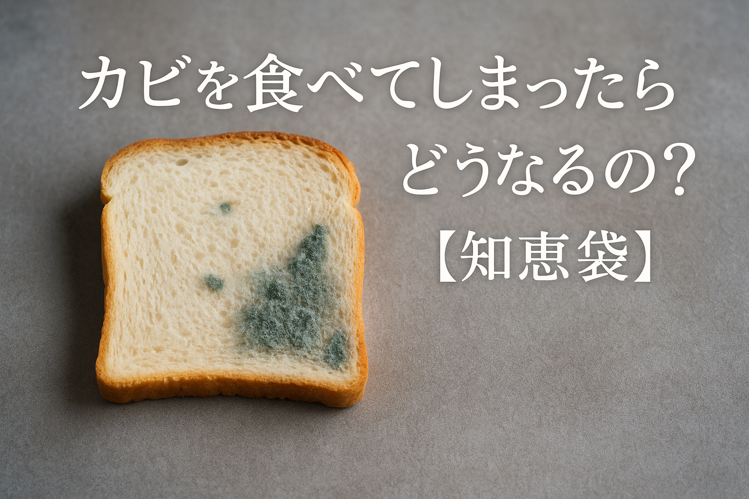 カビを食べてしまったらどうなるの？【知恵袋】