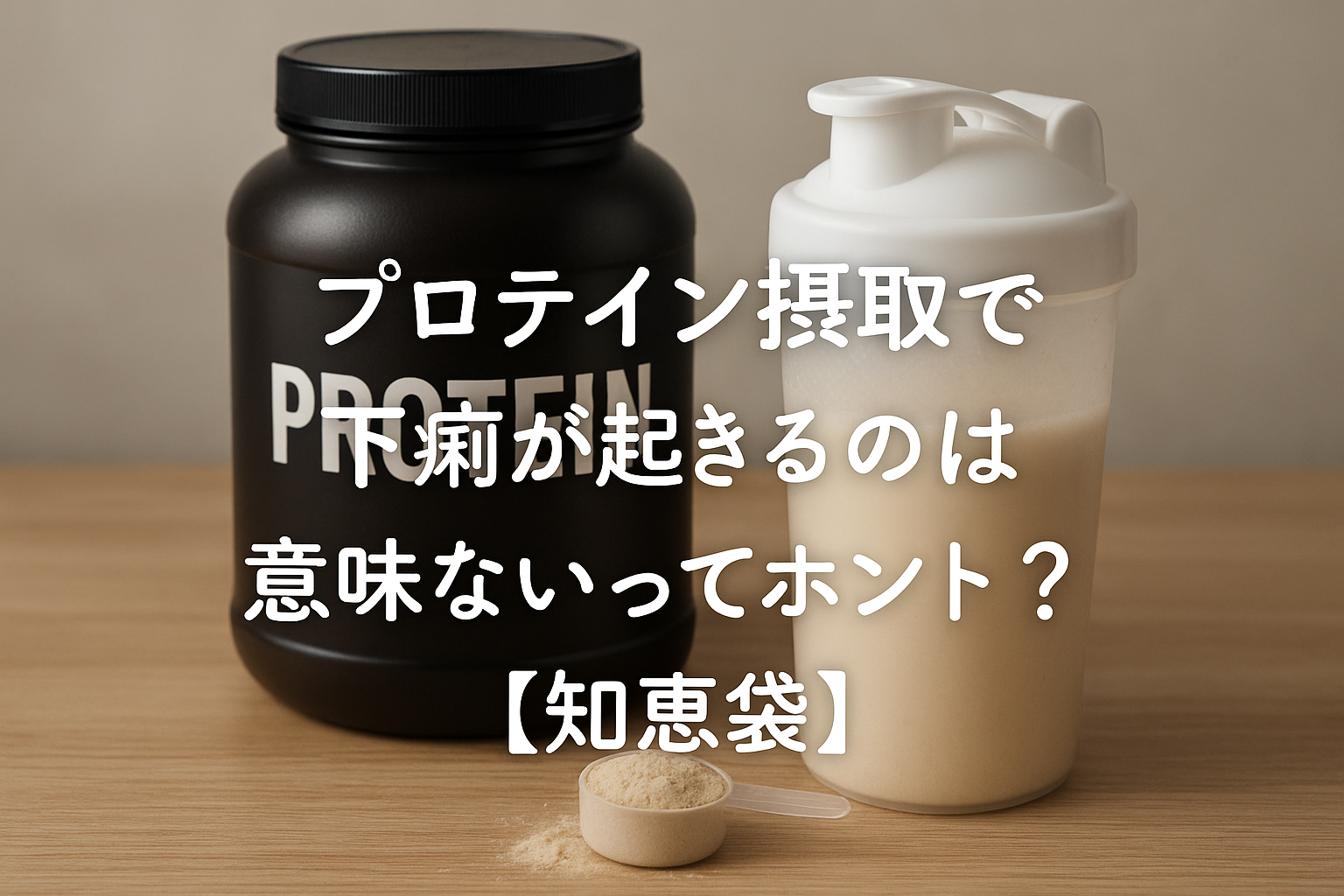 プロテイン摂取で下痢が起きるのは意味ないってホント？【知恵袋】
