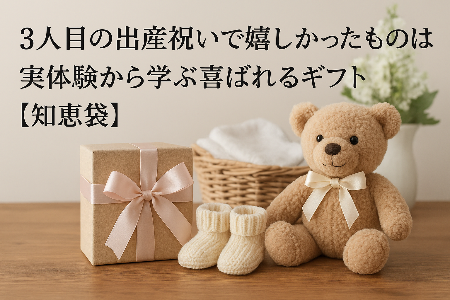 3人目の出産祝いで嬉しかったものは？実体験から学ぶ喜ばれるギフト【知恵袋】