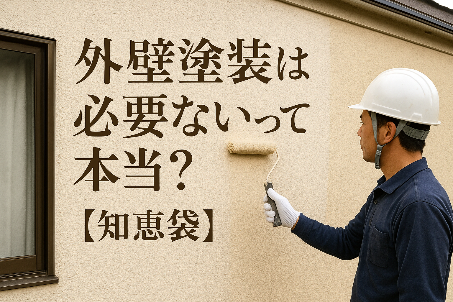 外壁塗装は必要ないって本当？【知恵袋】