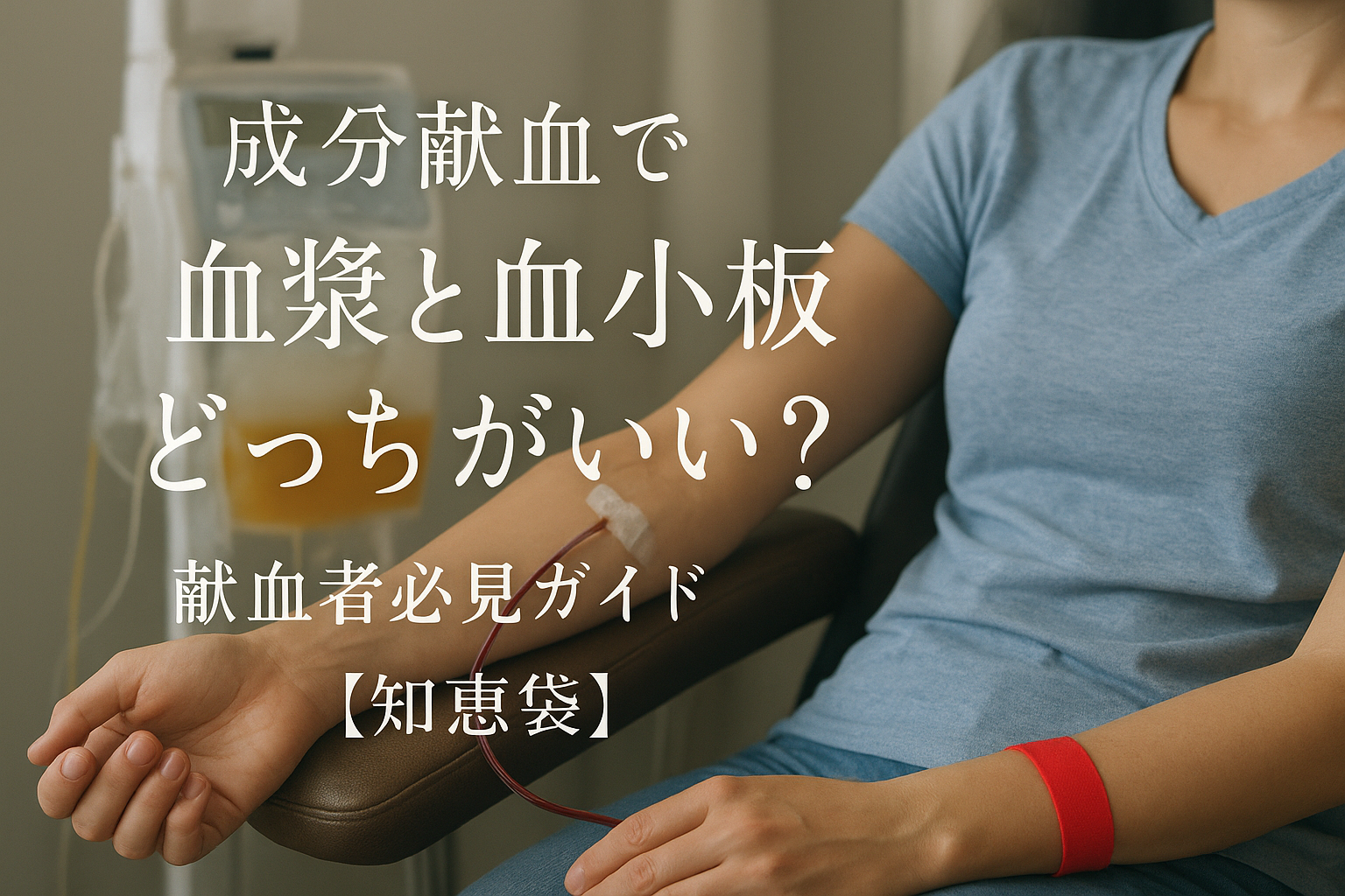 成分献血で血漿と血小板どっちがいい?献血者必見ガイド【知恵袋】