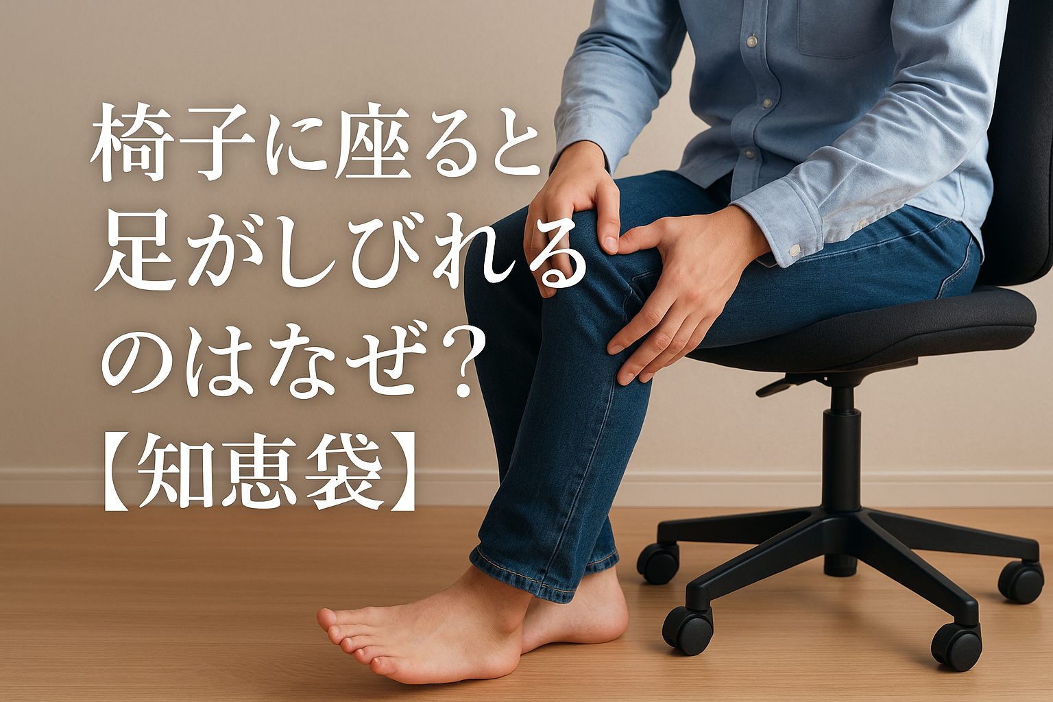 椅子に座ると足がしびれるのはなぜ？【知恵袋】