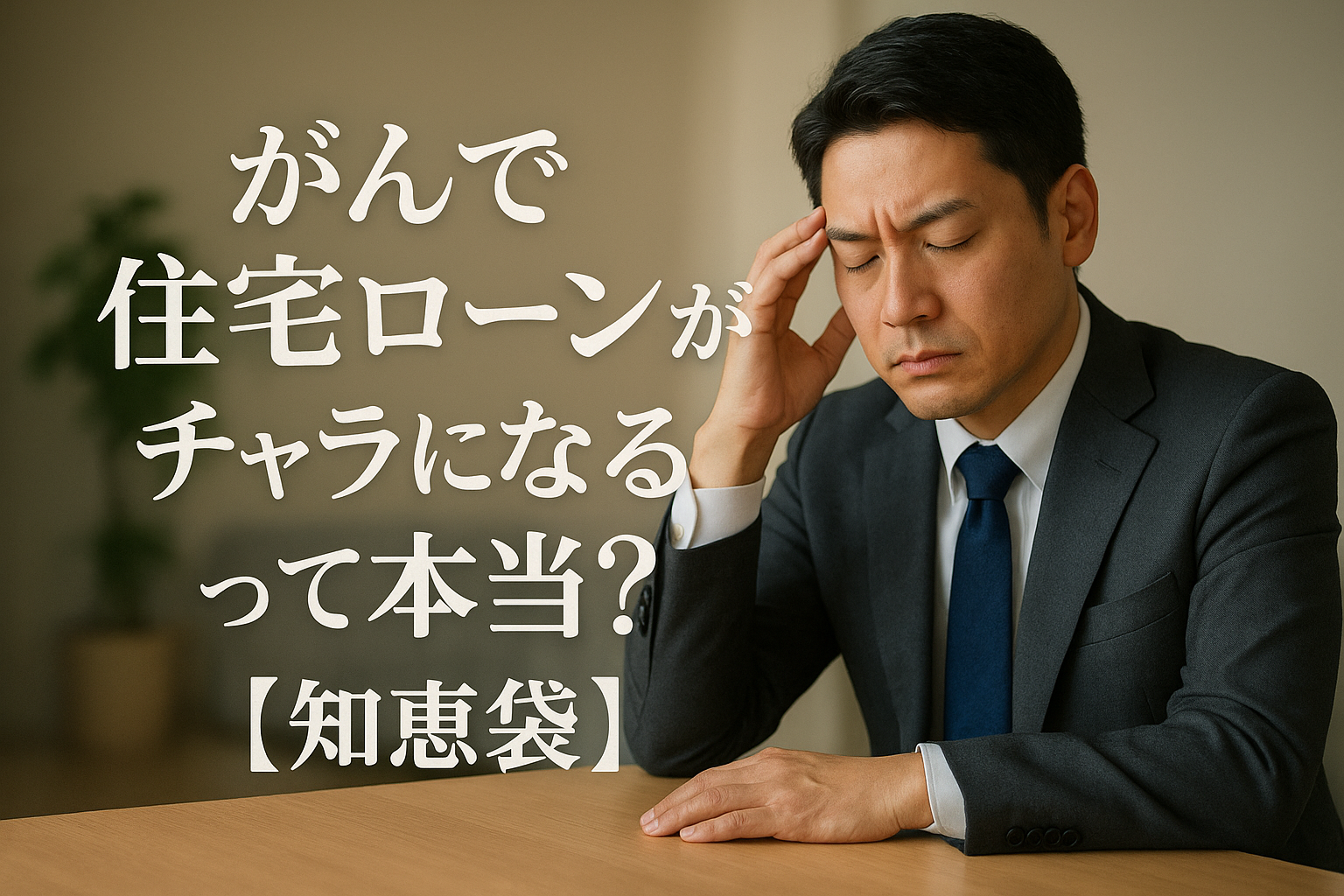 がんで住宅ローンがチャラになるって本当？【知恵袋】