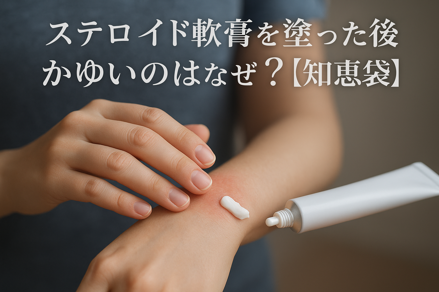 ステロイド軟膏を塗った後かゆいのはなぜ？【知恵袋】