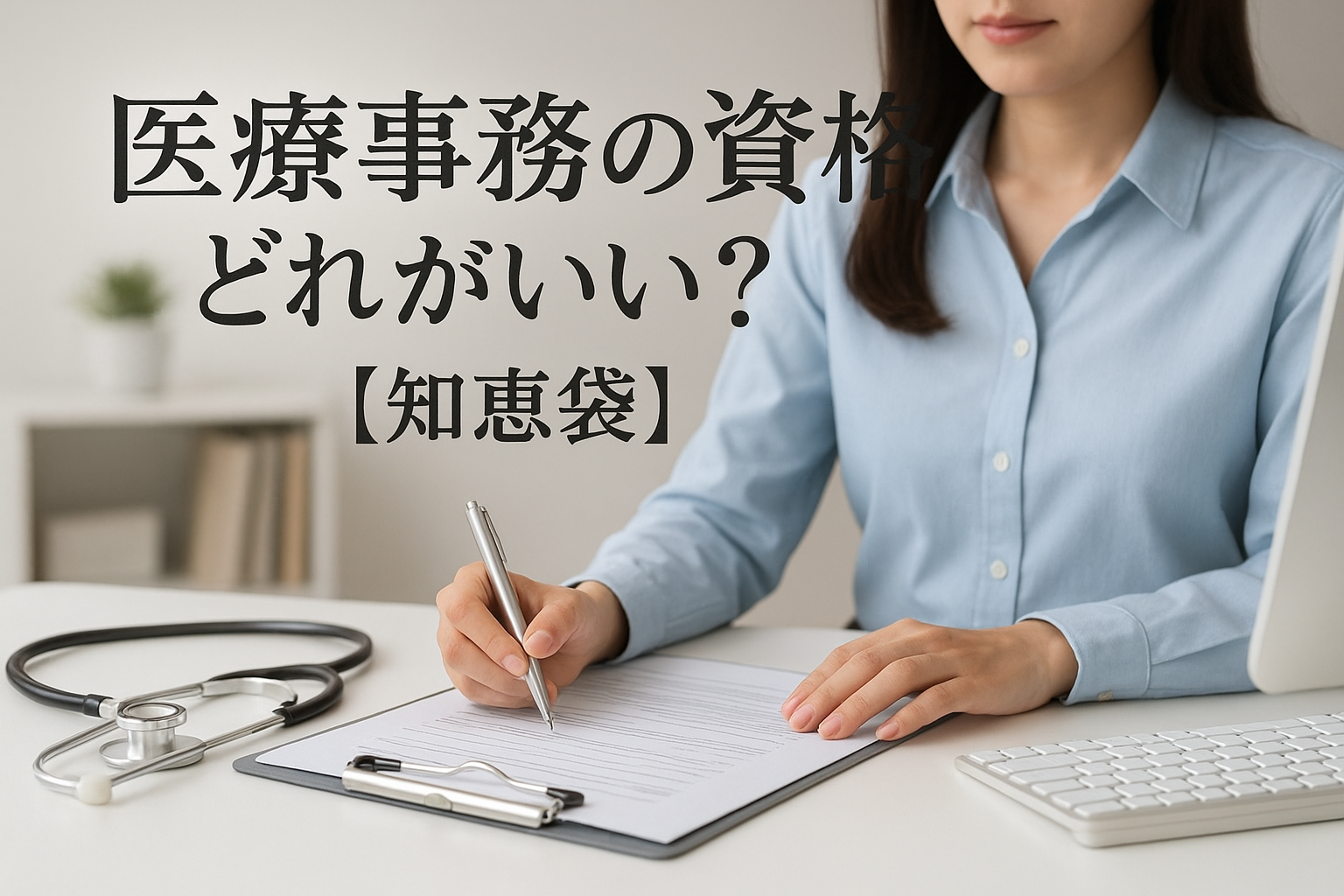 医療事務の資格はどれがいい？【知恵袋】