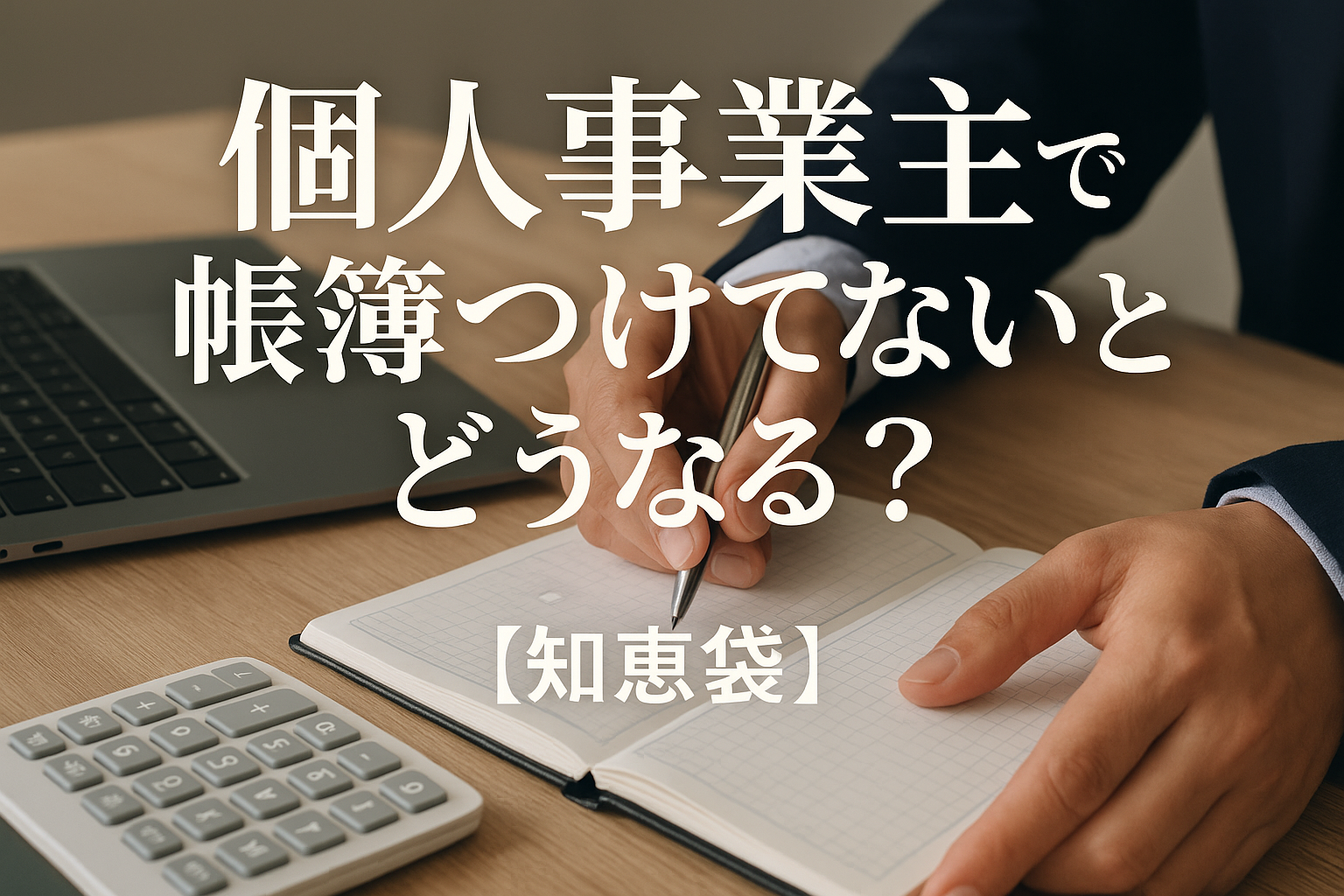 個人事業主で帳簿つけてないとどうなる?【知恵袋】