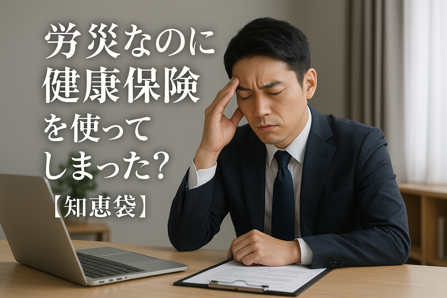 労災なのに健康保険を使ってしまった?【知恵袋】