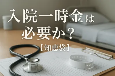 入院一時金は必要か？【知恵袋】