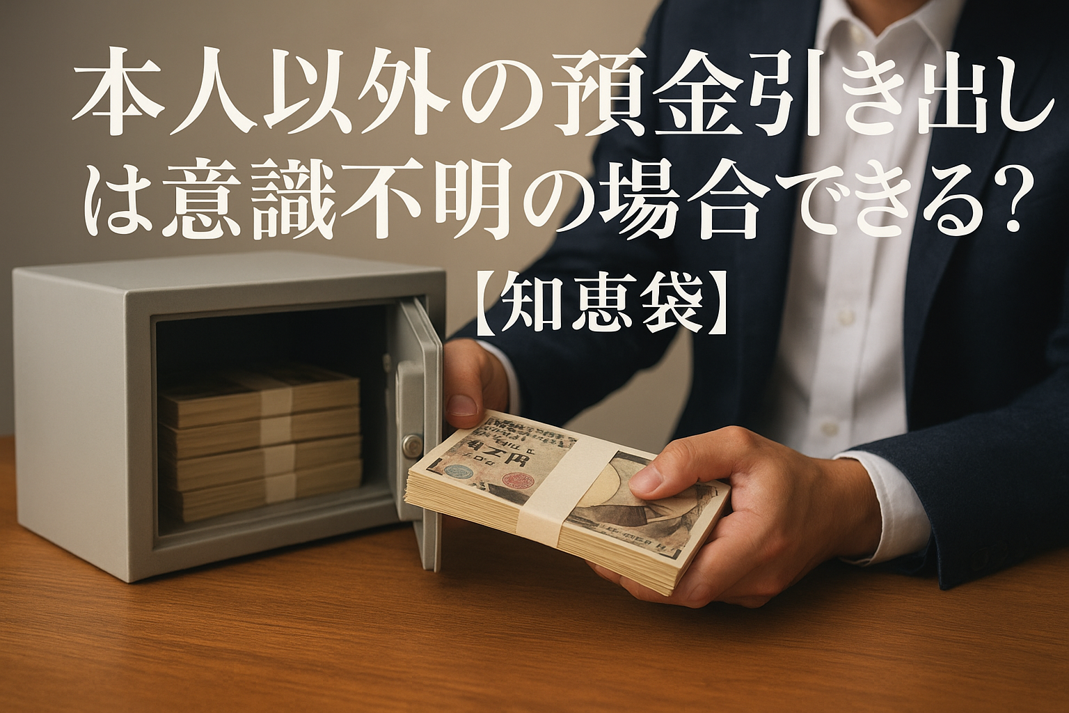 本人以外の預金引き出しは意識不明の場合できる?【知恵袋】