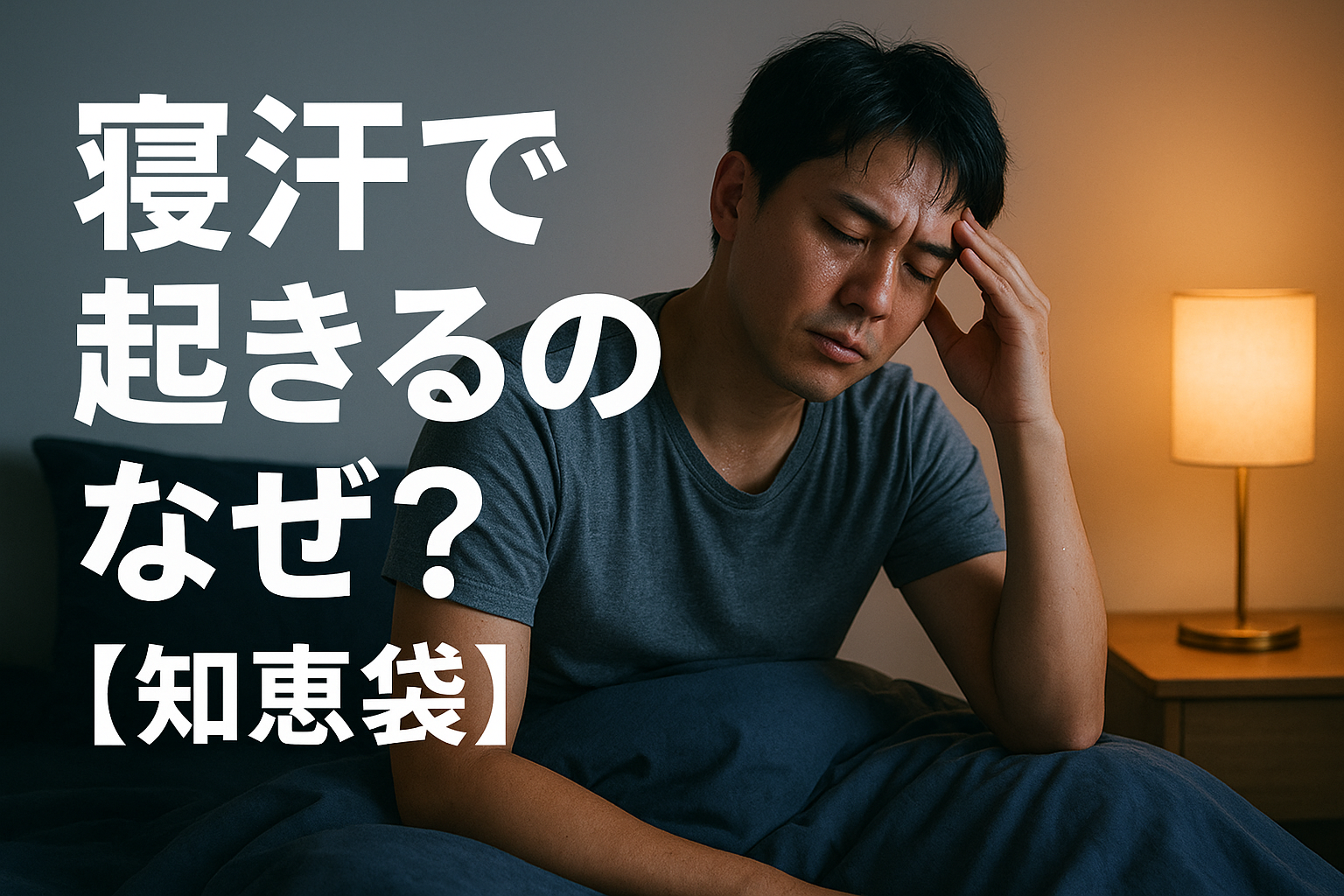 寝汗で起きるのはなぜ?【知恵袋】