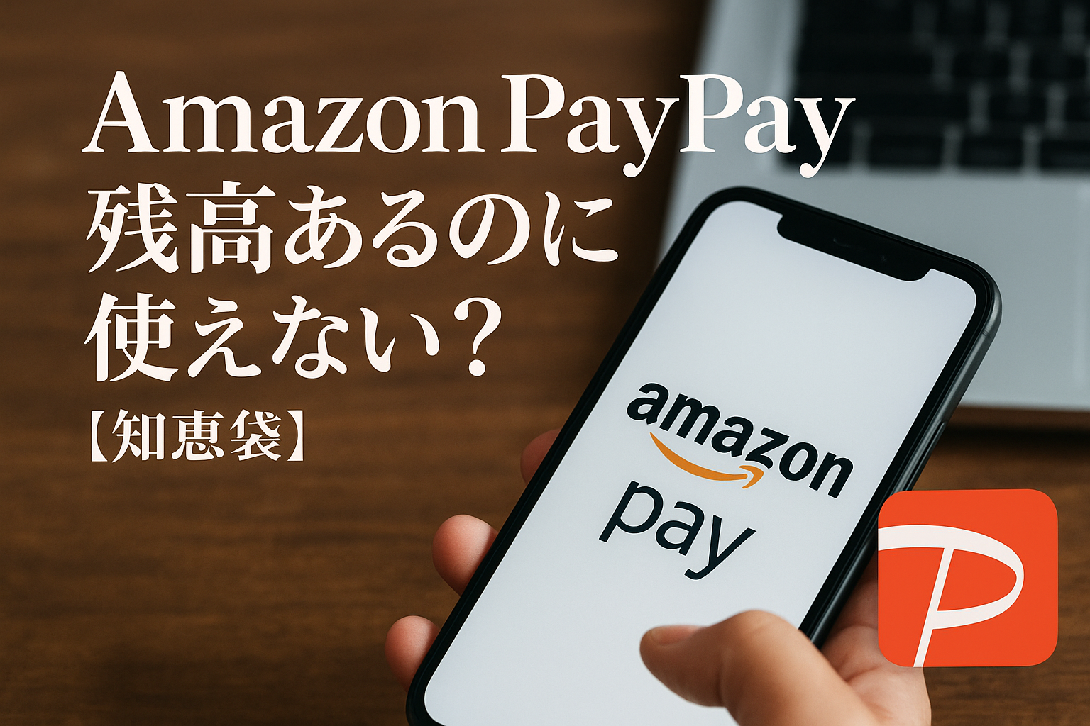 Amazon PayPay残高あるのに使えない？【知恵袋】