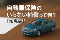 自動車保険のいらない補償って何？【知恵袋】