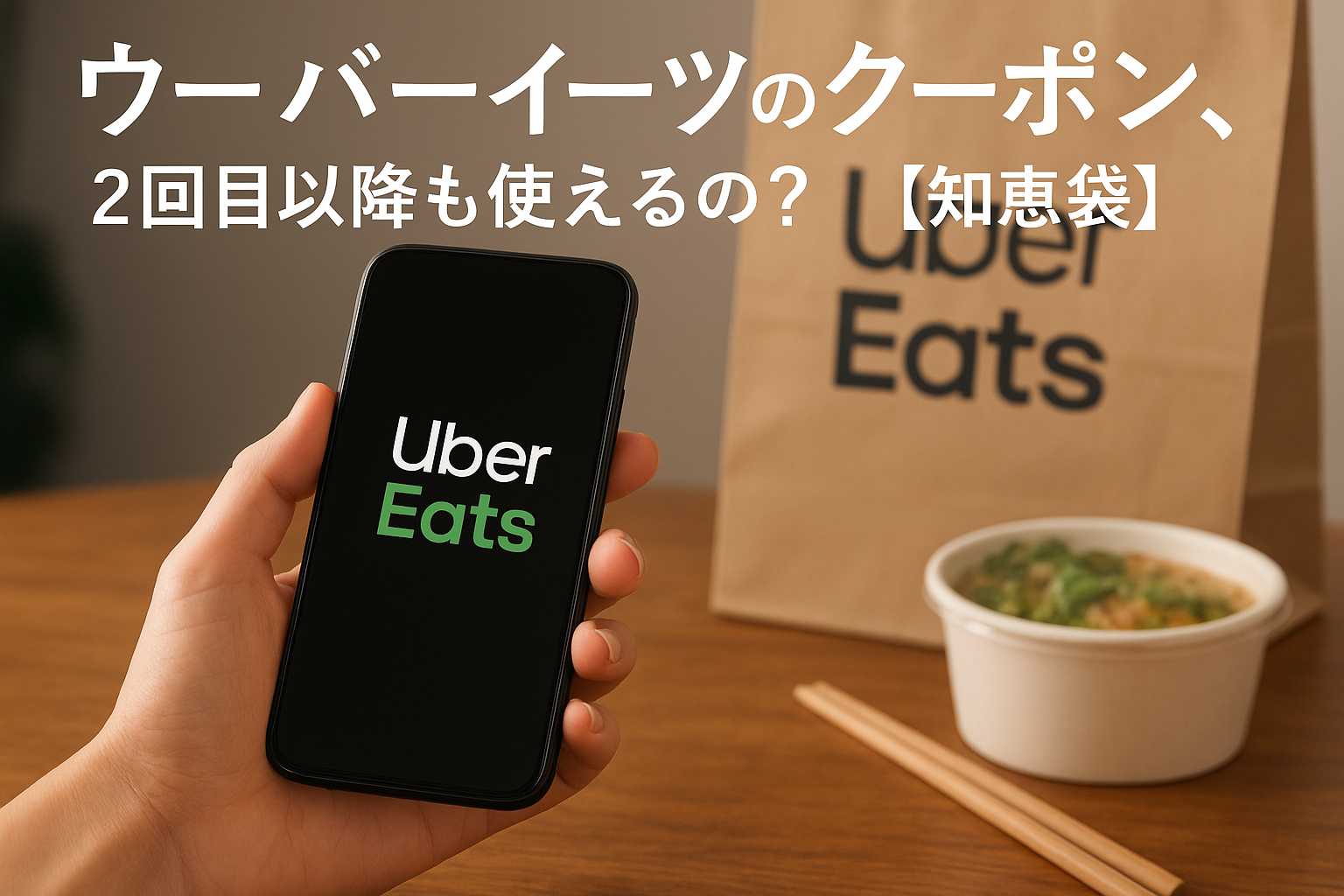 ウーバーイーツのクーポン、2回目以降も使えるの?【知恵袋】