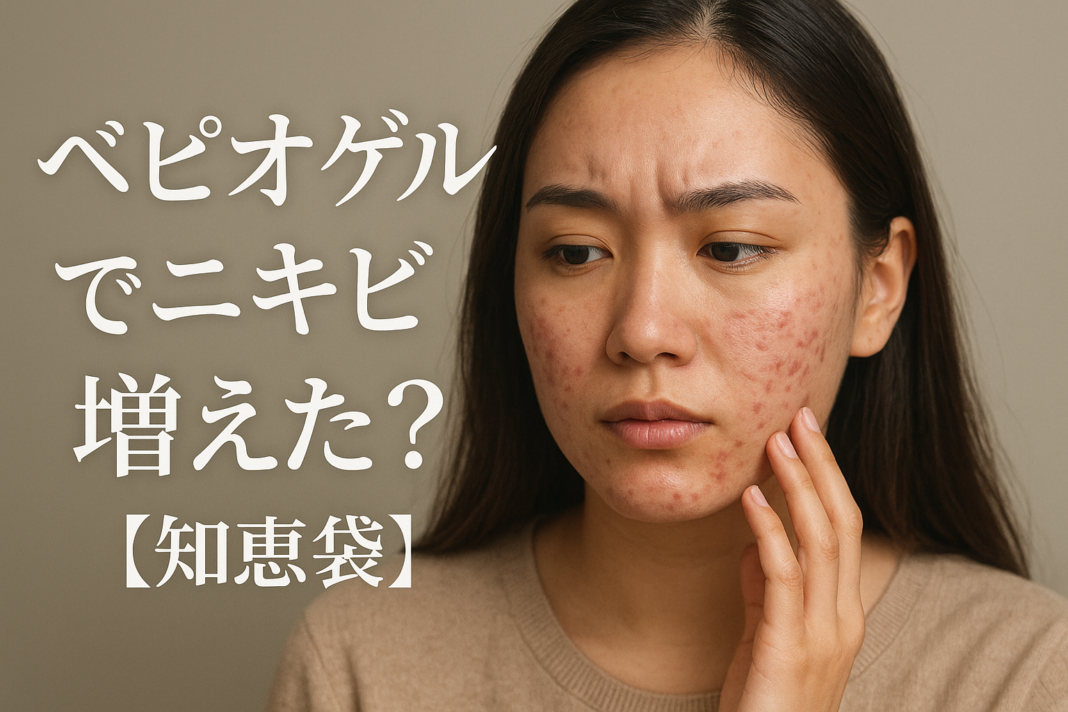 ベピオゲルでニキビ増えた?【知恵袋】