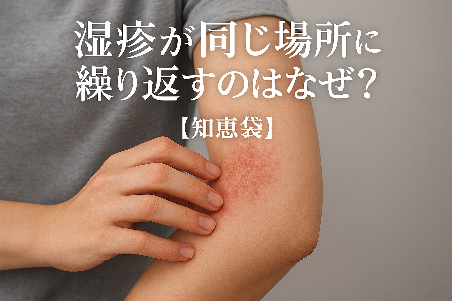 湿疹が同じ場所に繰り返すのはなぜ？【知恵袋】