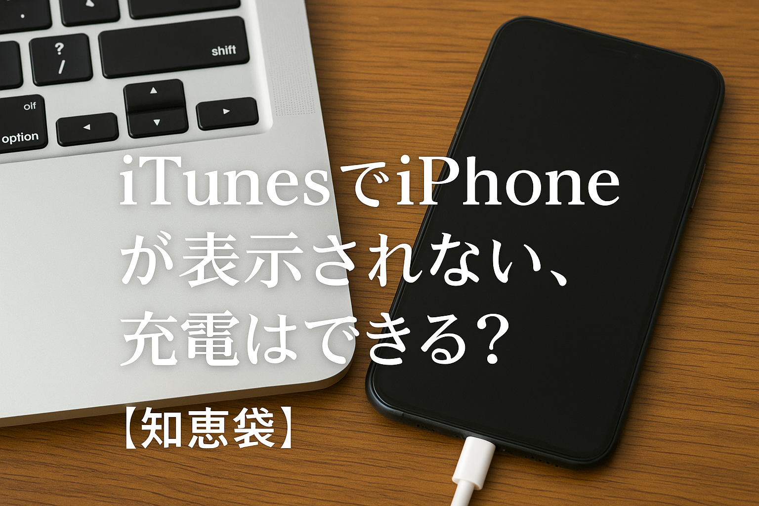 iTunesでiPhoneが表示されない、充電はできる？【知恵袋】