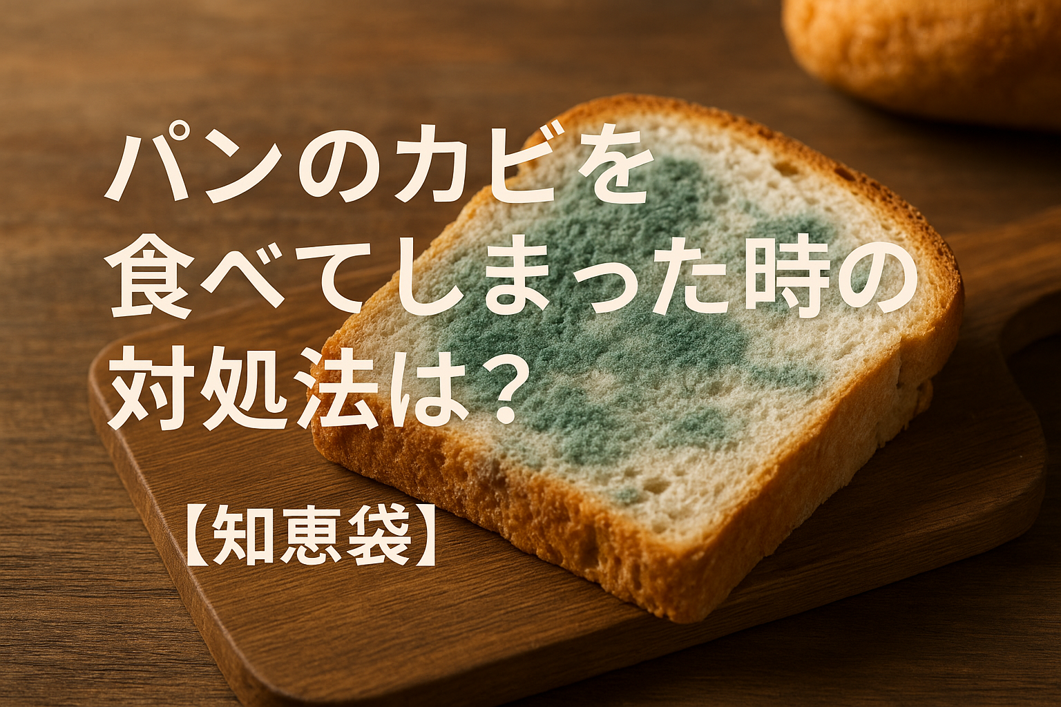 パンのカビを食べてしまった時の対処法は？【知恵袋】