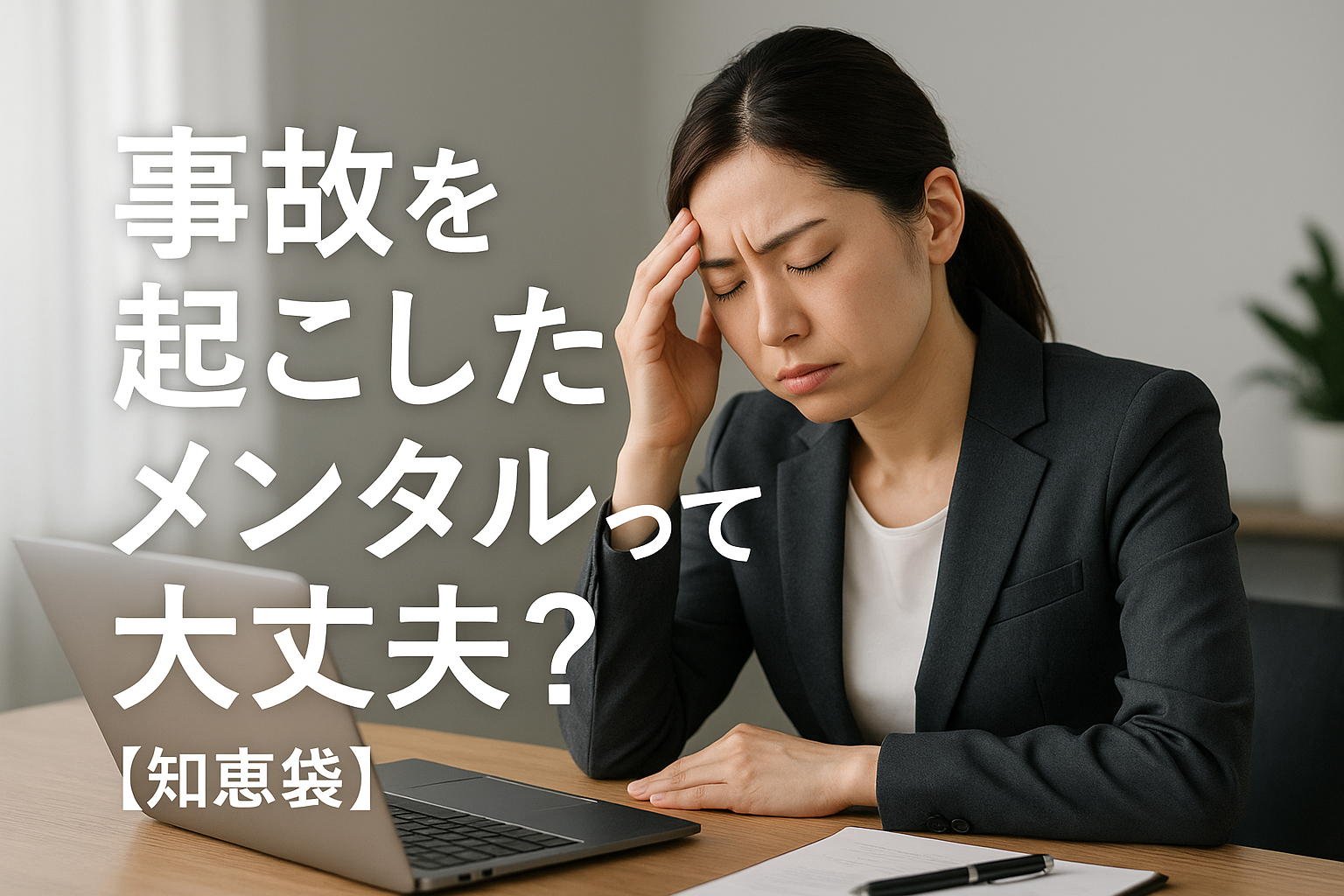 事故を起こしたメンタルって大丈夫？【知恵袋】