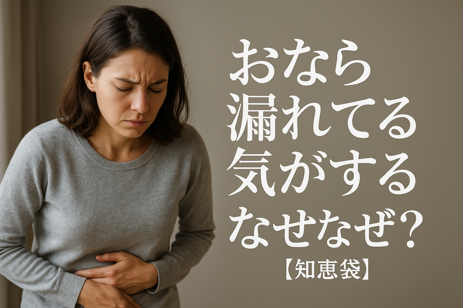 おなら漏れてる気がするのはなぜ？【知恵袋】