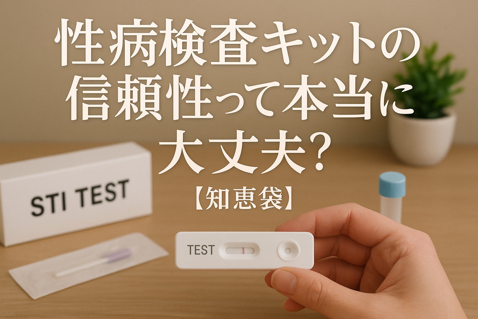 性病検査キットの信頼性って本当に大丈夫？【知恵袋】