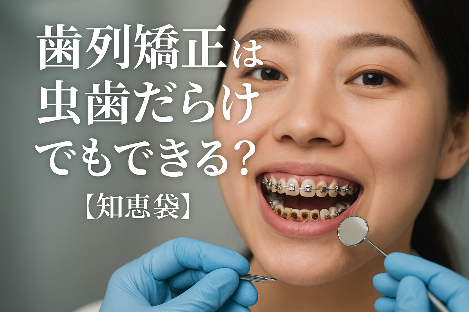 歯列矯正は虫歯だらけでもできる?【知恵袋】