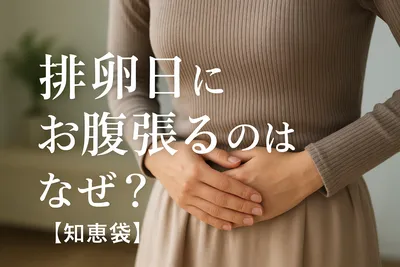 排卵日にお腹張るのはなぜ？【知恵袋】