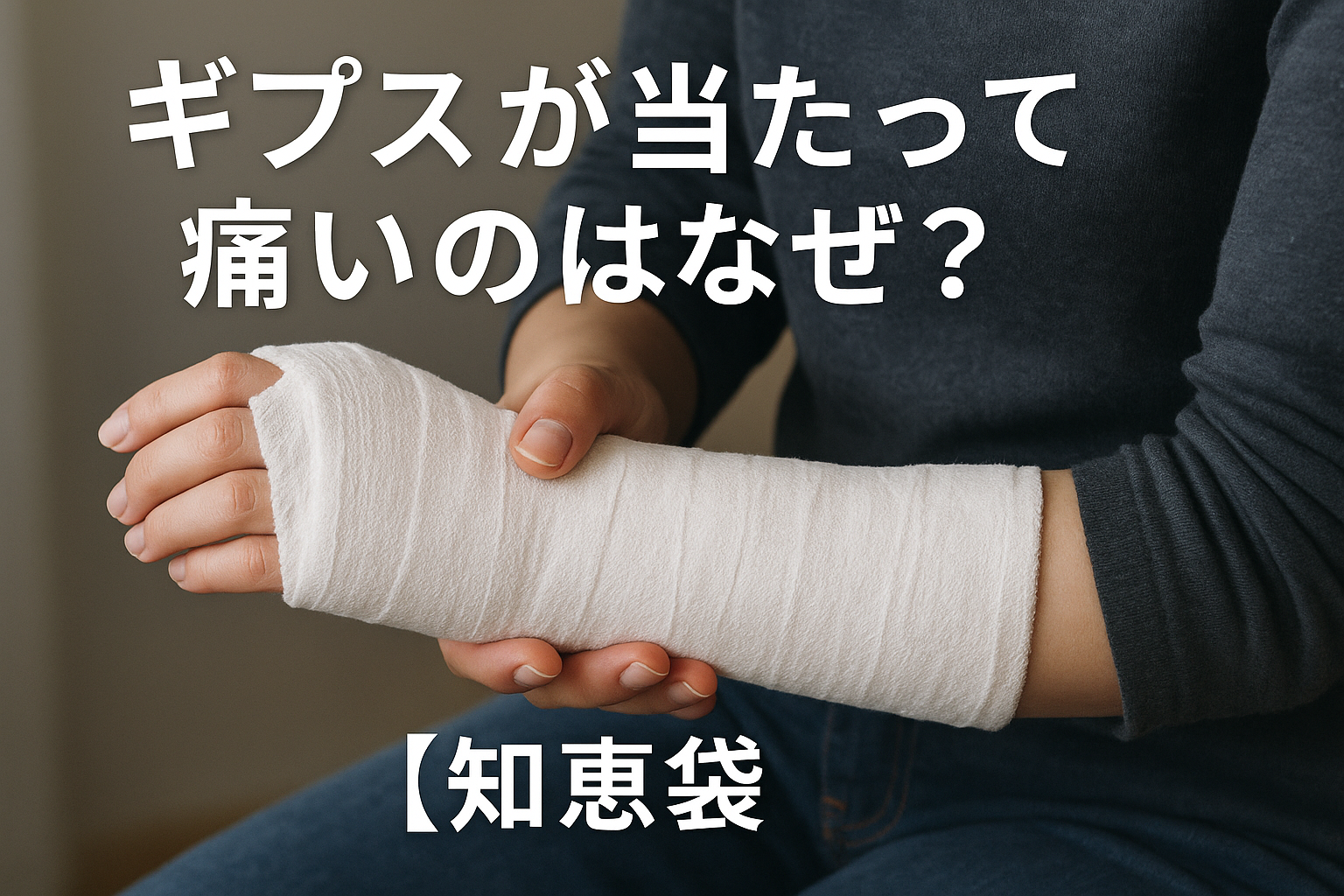 ギプスが当たって痛いのはなぜ？【知恵袋】