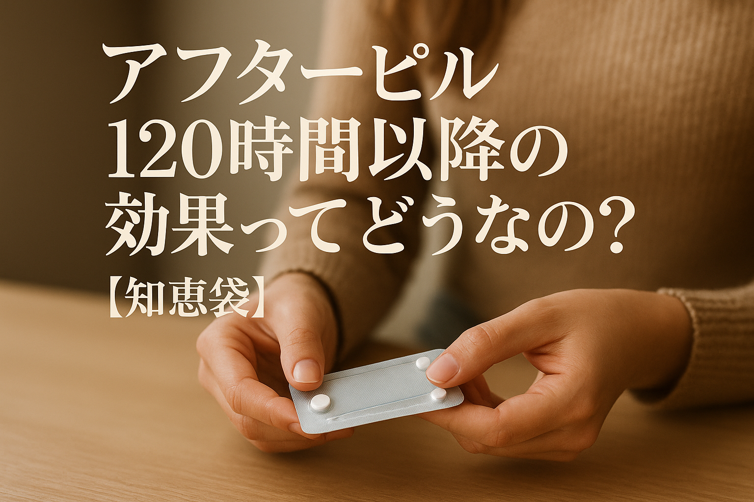 アフターピル120時間以降の効果ってどうなの？【知恵袋】