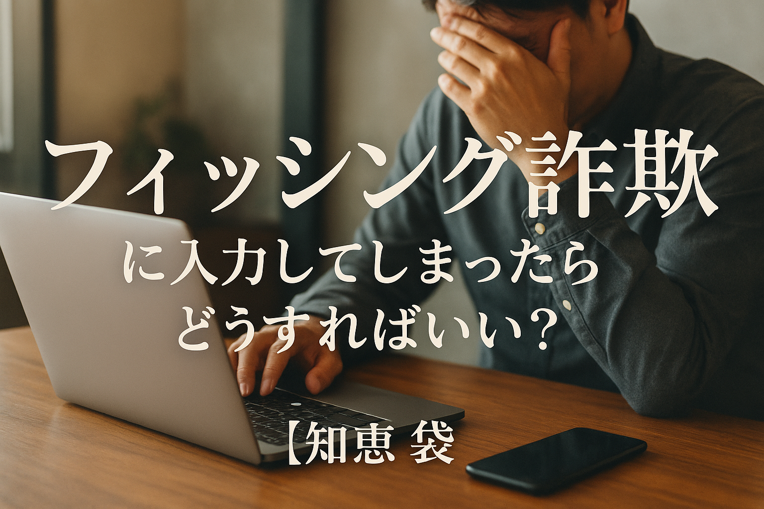 フィッシング詐欺に入力してしまったらどうすればいい?【知恵袋】